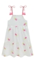 Vestido Abacaxi Bordado Infanti - Mimos Kids