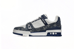 Louis Vuitton LV Trainer "Monogram Denim White Blue"