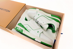 Louis Vuitton Trainer "54 Signature White Green" - comprar online