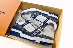 Louis Vuitton LV Trainer "Monogram Denim White Blue" en internet