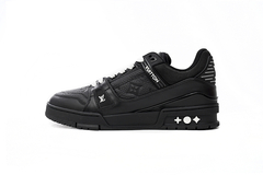 Louis Vuitton Trainer "Black Embossed Monogram"