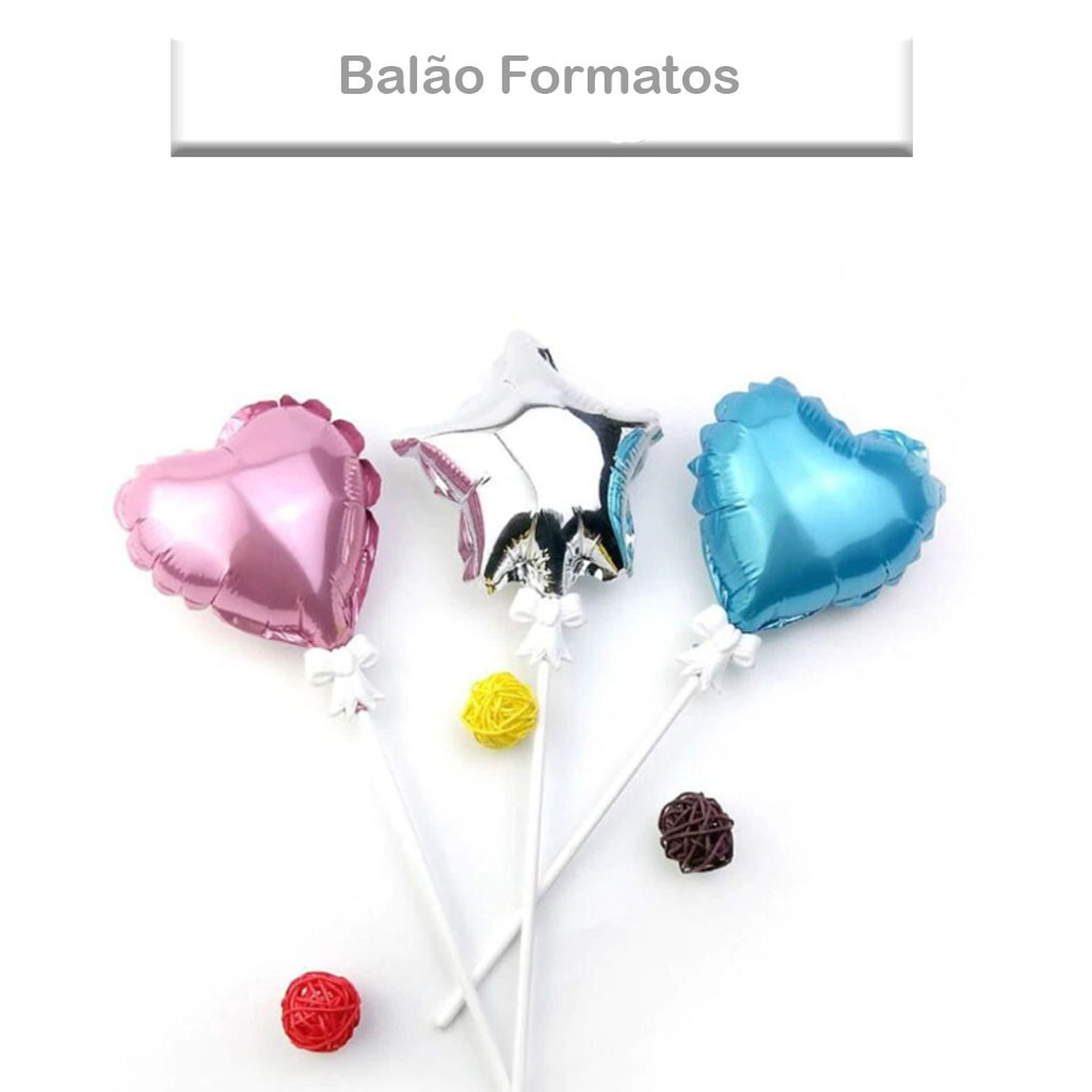 Banner - Balões Metalizado Formatos