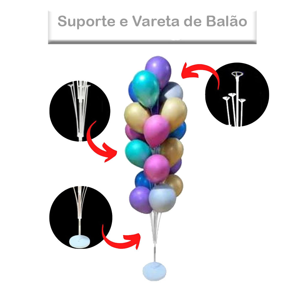 Banner - Suporte E Vareta De Balão