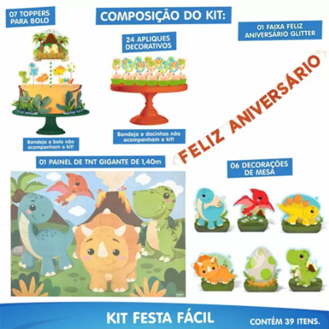 Painel de Festa Redondo Aniversario Bento Flork Não é Mais Xovem