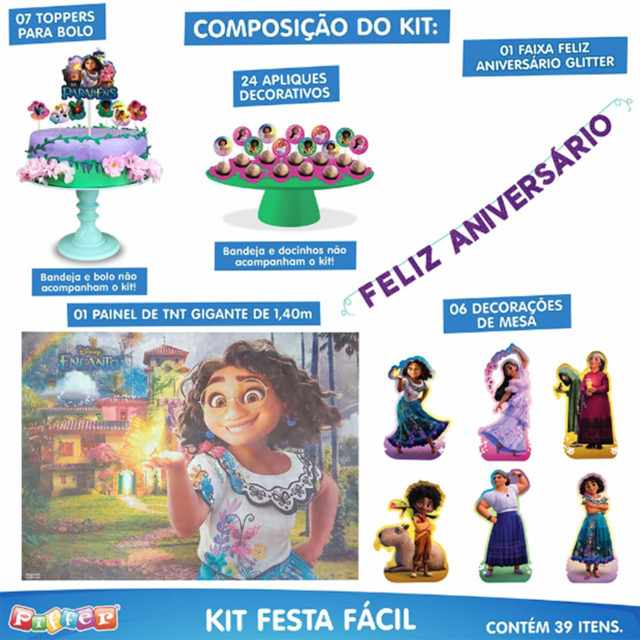 Kit Decoração Festa Aniversário Tema Flork Meme Piffer