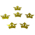 Aplique Coroa Dourada para Lembrancinha - Ref. F 2012LP - comprar online