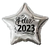 Balão Feliz 2023 Metalizado - 9" - Und na internet
