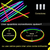 Pulseiras Neon Glow Sticks 7 cores - 100 und - Glow Mind - PN 100 - loja online