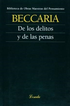 De Los Delitos Y De Las Penas. Cesare Beccaria