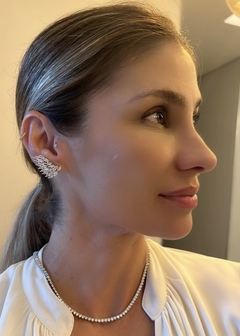 Ear cuff cristal Asas na internet