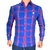 Camisa Social Xadrez Manga Longa Gang Off - Azul Ref. 1438