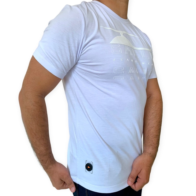 CAMISA MASCULINA HELICÓPTERO SALLO - BRANCA REF.10104929