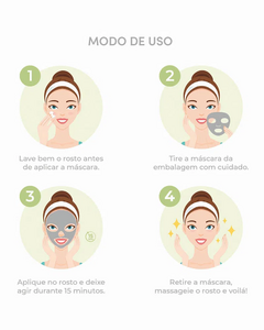 Máscara Facial de Algodão Água de Coco - Kiss New York - MAINARA RODRIGUES BEAUTY