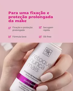 Bruma Fixadora Retoque Nunca Mais 50ml - Ruby Kisses - MAINARA RODRIGUES BEAUTY