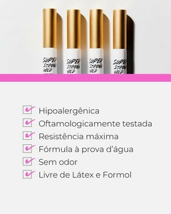 Cola para Cílios Postiços Super Strong Hold 48H Incolor - i-Envy by Kiss New York - MAINARA RODRIGUES BEAUTY