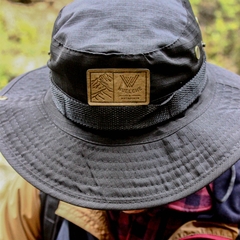 Sombrero Australiano Ripstop - Negro - comprar online