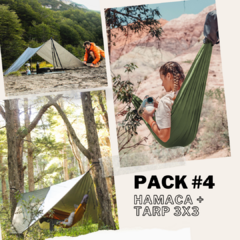 PACK #4 - Hamaca + Tarp Cobertor 3x3 - comprar online