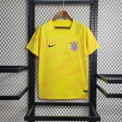 Camisa Nike versão jogador Corinthians 23/24 branca Away Masculino com patrocínios - (cópia)