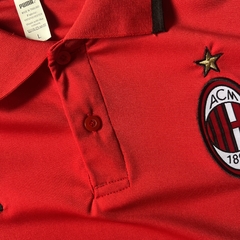 Nova Camisa Polo milan comissão vermelha 23-24