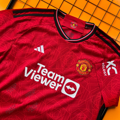 Imagem do Camisa adidas manchester united away 23-24 personalizada com Dragon V2