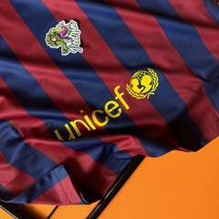 RETRO BARCELONA HOME 2013/14 - Pedrin: personalizações exclusivas