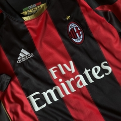 RETRO MILAN HOME 2010/11 VERMELHA E PRETA - Pedrin: personalizações exclusivas