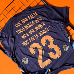 INGLATERRA AWAY 2024/25 ROXA CAMISA II PERSONALIZAÇÃO FRASE