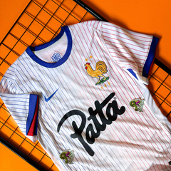 FRANÇA AWAY 2024/25 BRANCA CAMISA II VERSÃO JOGADOR - (cópia)