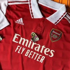 Imagem do Camisa Arsenal Home 22-23 personalização dragon V6