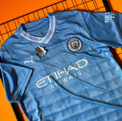 Manchester city I 23-24 custom riquinho na internet