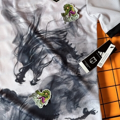 Nova camisa japão polo dragon smoke (versão player) - loja online