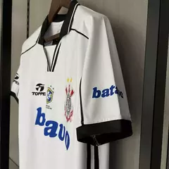 CAMISA TOPPER RETRÔ CORINTHIANS BATAVO I 1999 - BRANCO