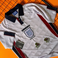 RETRO INGLATERRA 98 UMBRO BRANCA - comprar online