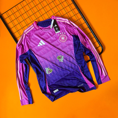 ALEMANHA AWAY ROSA 2024/25 MANGA LONGA VERSÃO JOGADOR