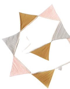 Banderín triángulo rosa - comprar online