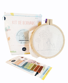 Kit bordado Contemplación - comprar online