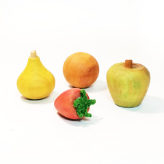 Frutas de madera - comprar online