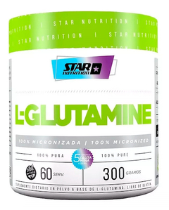 L-Glutamine micronizada 300gr star nutrition