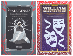 Los Albigenses de Charles Robert Maturin y Obra Selecta de Shakespeare Pack Fractales Pasta Dura