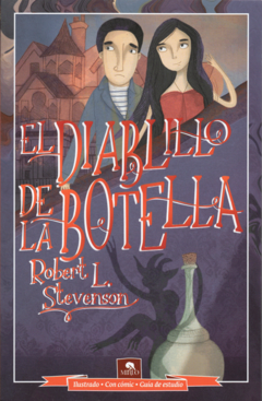 El diablillo en la botella Robert Louis Stevenson Biblioteca Escolar Mirlo Ilustrado Con Guía de Estudio