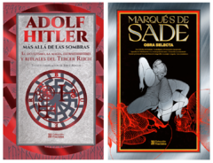 Hitler Más Allá de las Sombras y Obra Selecta del Marqués de Sade Pack Fractales Pasta Dura