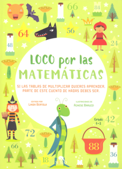 Loco por las matemáticas: Cuentos de hadas debes ser Mattia Crivellini Escolar ilustrado Libro Nuevo