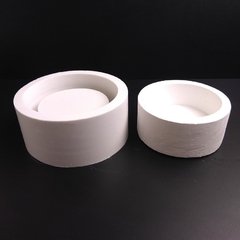 Molde de Silicone de Vaso Ref 186 - SILIMIX MOLDES