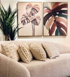 Quadro Monstera Folha em zoom - comprar online