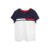 Camiseta Tommy Hilfiger Branca/Marinho Logo