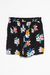 P1061/1 Short Erika, Negro estampado - comprar online