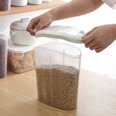 Taper Contendor Recipiente Cereal Café Alimento Especias con Division - Anantrade- My shop Kawaiii