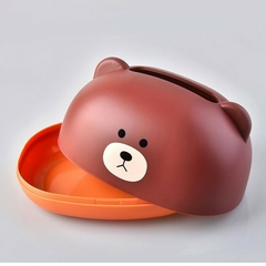 Box Porta Pañuelos Diseño Bear&Pig - Anantrade- My shop Kawaiii