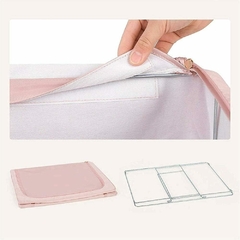 Caja Organizador De Ropa/acolchados Doble Cierre Nylon- Impermeable en internet