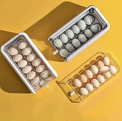 Contenedor Organizador para 24 huevos 2 pisos - comprar online